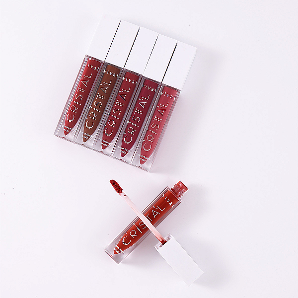 Batom Líquido Matte Cristal - Vivai
