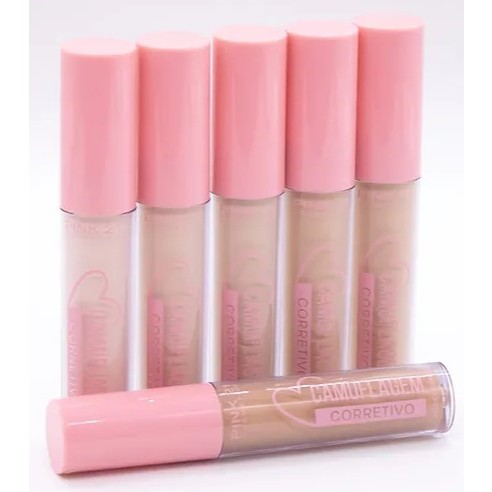 Corretivo Líquido Camuflagem Alta Cobertura - Pink 21