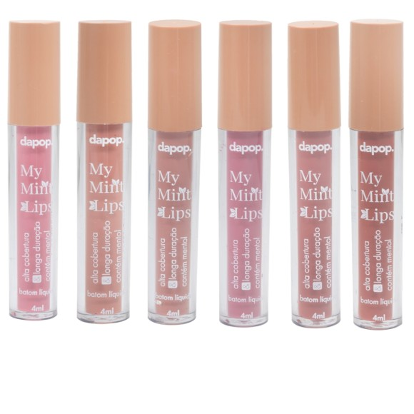 Batom Líquido Matte My Mint Lips - Dapop