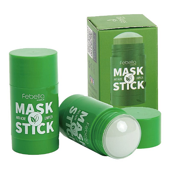 Máscara Facial Anti Acne Chá Verde Mask Stick - Febella