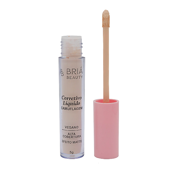Corretivo Líquido Camuflagem Vegano - Briá Beauty