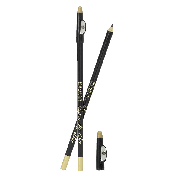 Lapis para Olhos Super Black - Pink 21