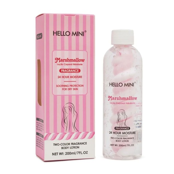 Loção Corporal hidratante Marshmallow - Hello Mini