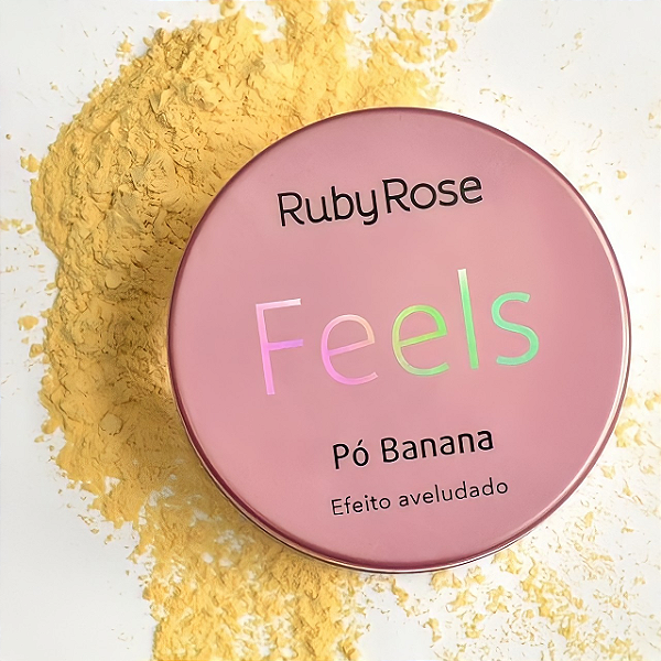 Pó Banana Efeito Aveludado Feels -  Ruby Rose