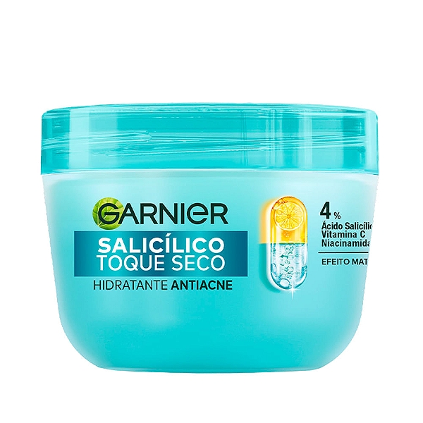 Hidratante Facial Garnier Antiacne Salicílico Toque Seco 85g