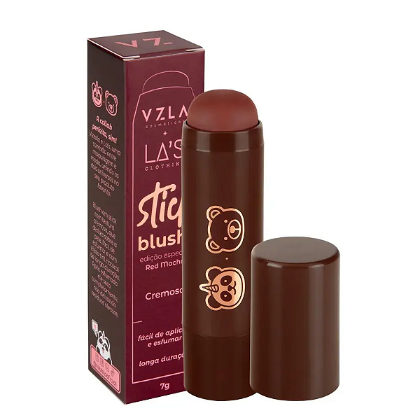 Blush Stick Red Mocha Vizzela + La's