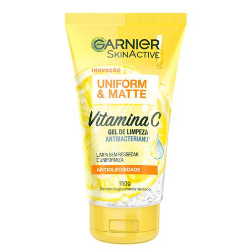 Gel de Limpeza Facial Antibacteriano com Vitamina C | Garnier 150g