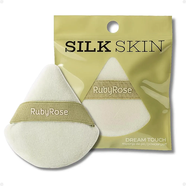 Esponja para Pó Dream Touch Silk Skin - Ruby Rose