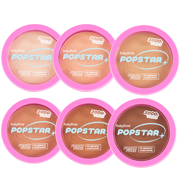 Pó Compacto Fancy Face Popstar- Ruby Rose