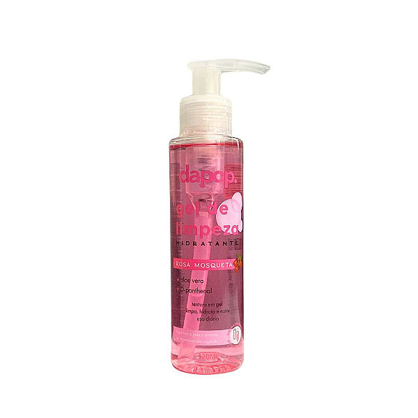 Gel de Limpeza Facial Rosa Mosqueta - Dapop