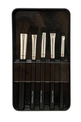 Kit Com 5 Pinceis + Estojo - Miss Frandy