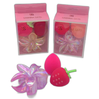 Kit Esponjas e Presilha Flor - Sabrina Sato