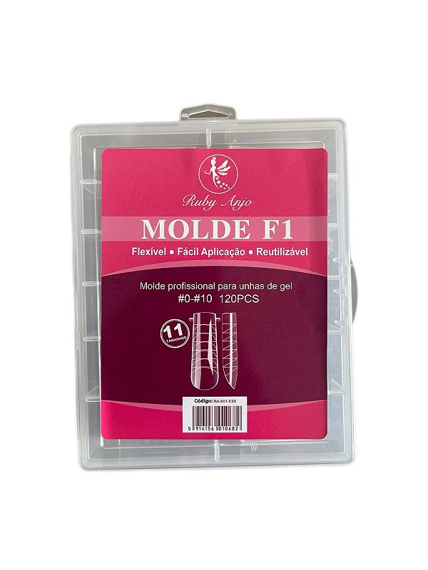 Molde F1 Quadrada - Ruby Anjo