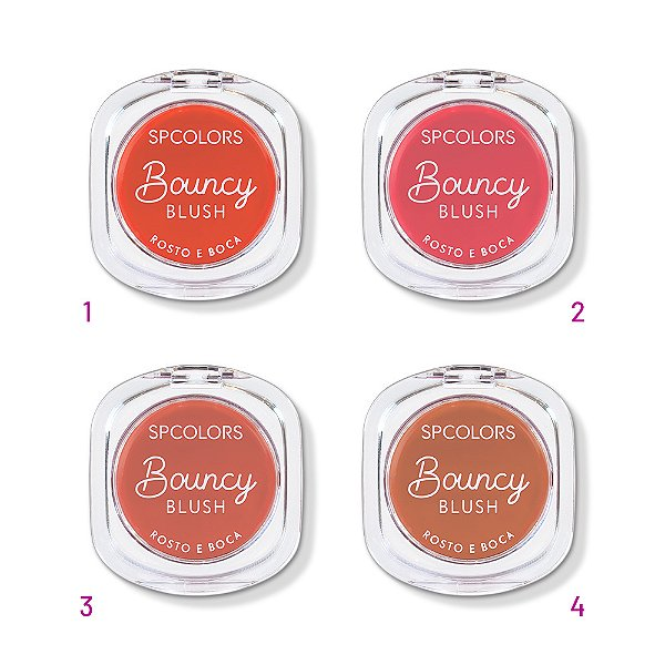 Bouncy Blush Rosto e Boca - Sp Colors