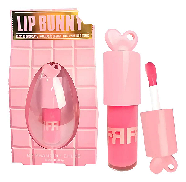 Lip Bunny Brilho Labial Rosa 5ml