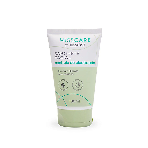Sabonete Facial Controle de Oleosidade - Miss Care by Miss Rôse