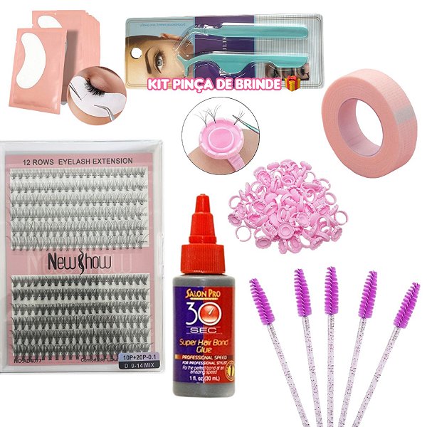 Kit Extensão de Cílios (Produtos na Descrição)