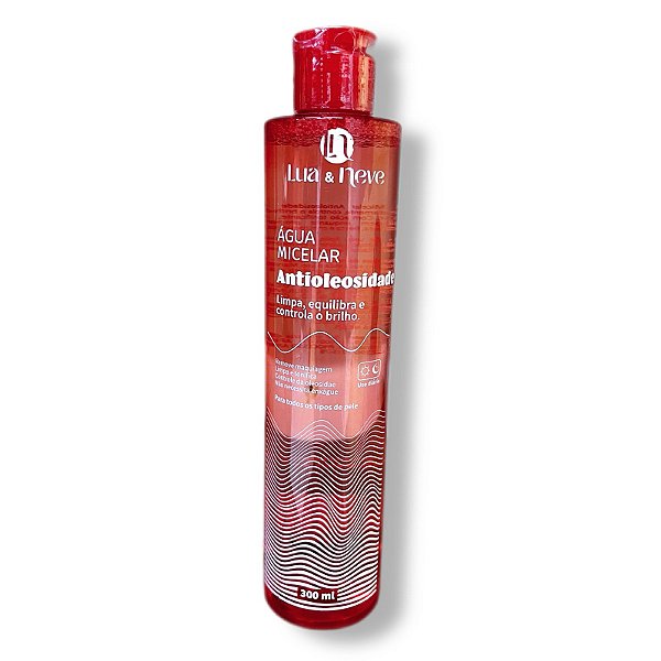 Água Micelar Antioleosidade 300ml -  Lua&Neve