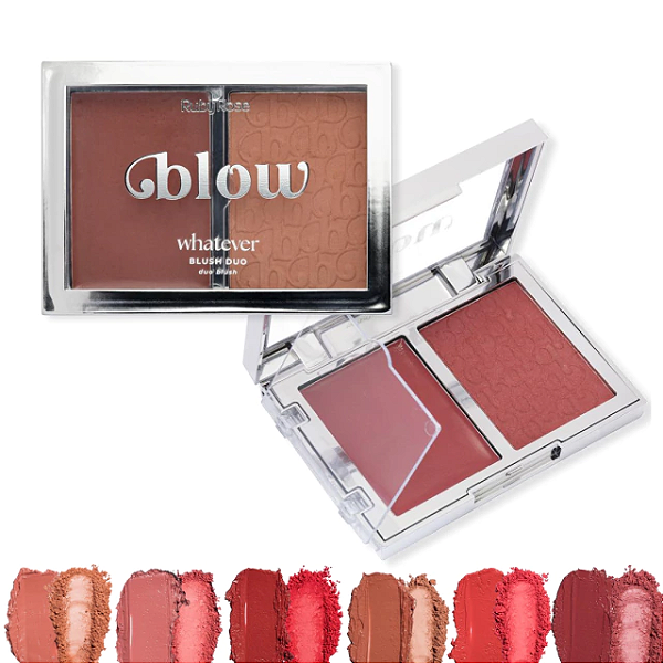 Blush Baked Really Blushed- Linha Blow -Ruby Rose Lançamento