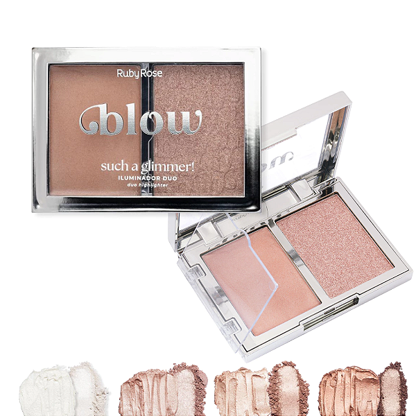 Iluminador Duo Such a Glimmer!- Linha Blow - Ruby Rose Lançamento