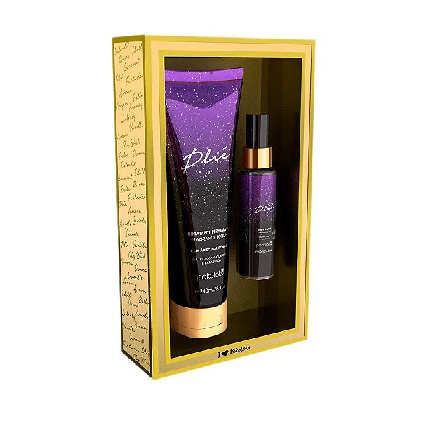 Kit LokaGold Plié (Hidratante Corporal + Body Splash)