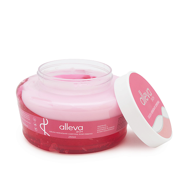 Geleia Hidratante Corporal Rose Essence - Alleva