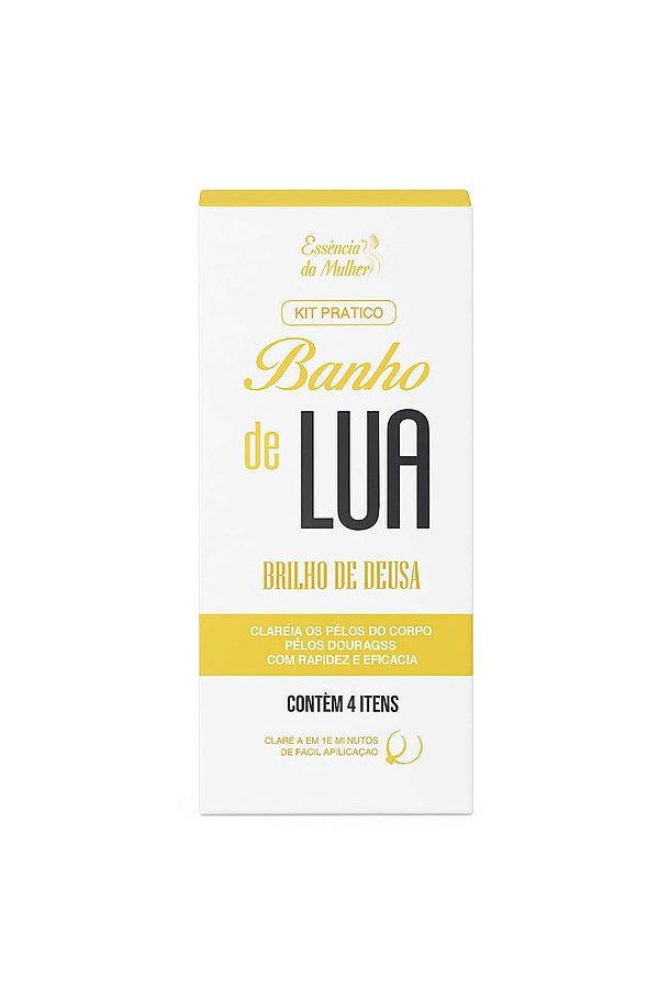 Kit Banho de Lua – Prático – Brilho de Deusa - Essência da Mulher