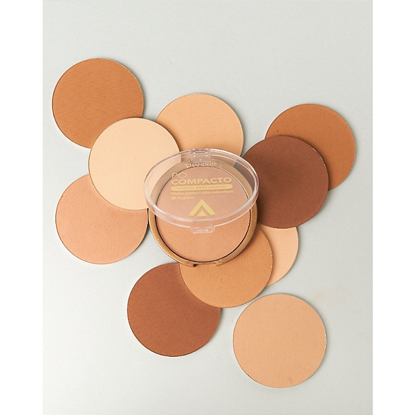 Pó Compacto Efeito Matte Alta Cobertura - Chandelle