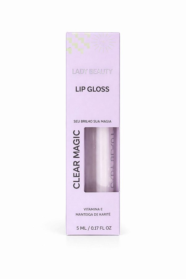 Lip Gloss Clear Magic 5ml - Lady Beauty