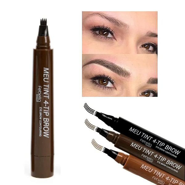 Caneta para Sobrancelhas Fio a Fio Eyebrow Contouring - Febella