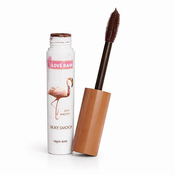 Rímel Máscara de Cílios Marrom Silk Smooth - Love Rain