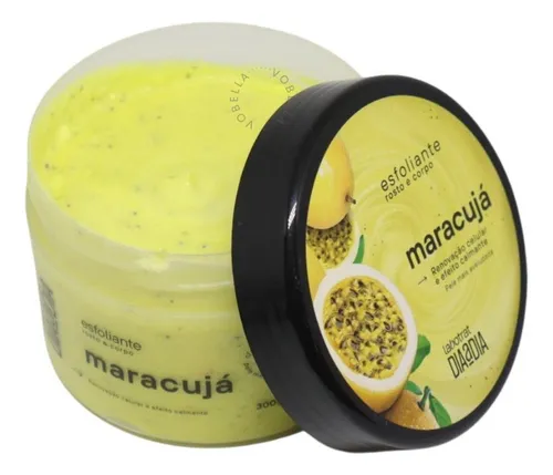 Esfoliante Corpo e Rosto Maracuja Dia a Dia 300g - Labotrat
