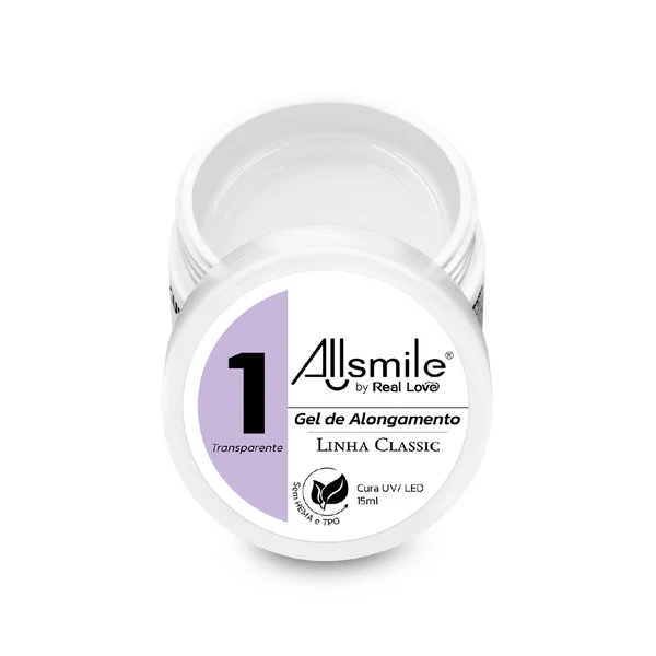 Gel de Modelagem 15ml - Linha Classic - Allsmile by Real Love