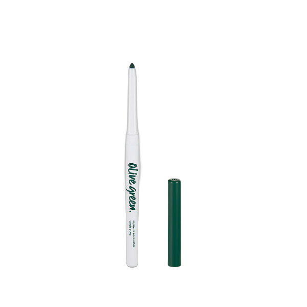Lapiseira Para Olhos Olive Green Verde Oliva Efeito Metalizado - Vizzela