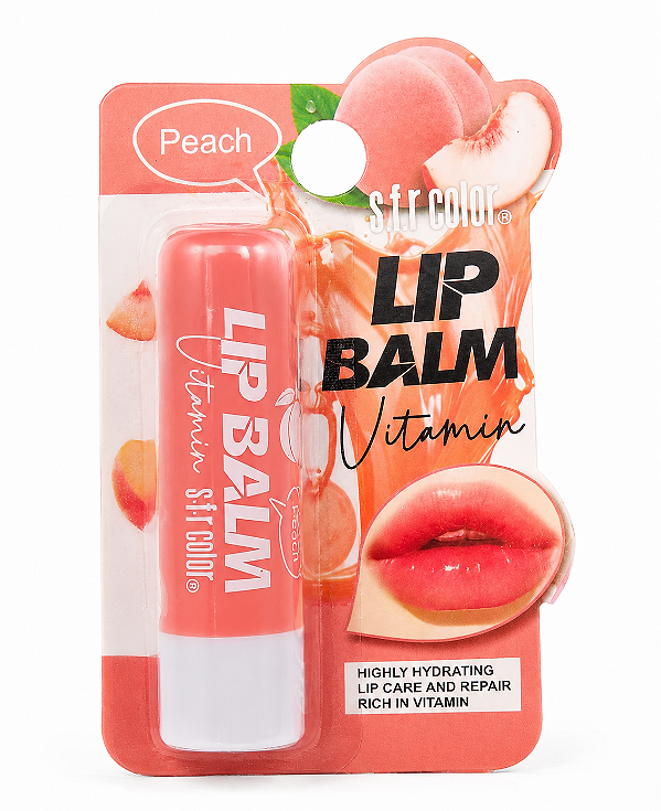 Lip Balm Vitamin 3 em 1 Magic Pêssego - Peach