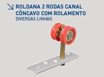 ROL-301(RNC-02)-ROLDANA CONCAVA C/ROLAMENTO