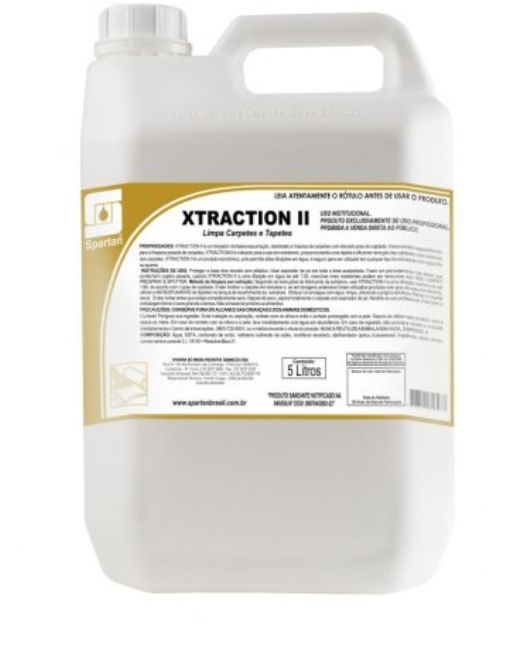 Limpador de Carpete e Estofados Xtraction II 5 Litros - Spartan
