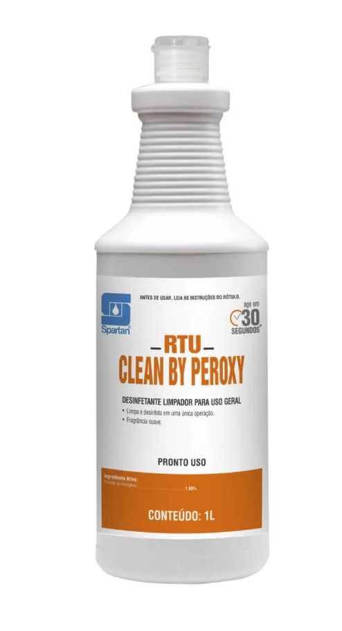 Limpador Para Uso Geral RTU Clean By Peroxy Pronto Uso 1L Spartan