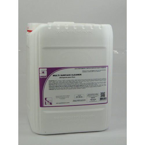 Limpador Alcalino Concentrado Multi Surface Cleaner 20 Litros - Spartan