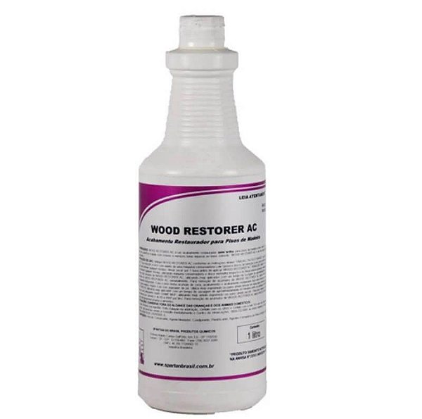 Acabamento restaurador para piso de madeira Wood Restorer AC 1 Litro - Spartan