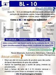 Detergente Desengraxante BL-10 200 Litros - Spartan