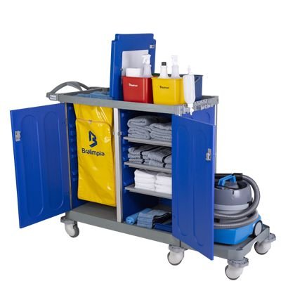 Carro Funcional Guard Hospitalar 602 - Bralimpia