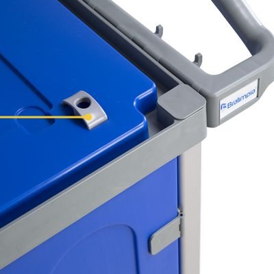 Carro Funcional Guard Hospitalar 701 - Bralimpia