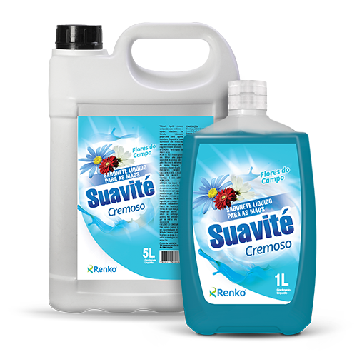 Sabonete Liquido Cremoso Suavité Flores de Campo 5L - Renko