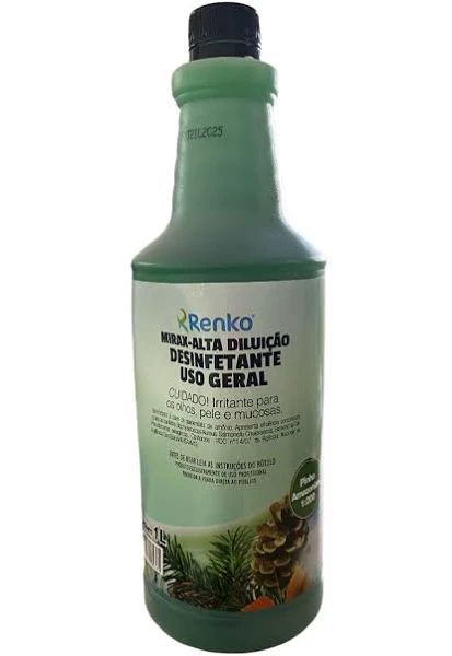 Desinfetante Uso Geral Pronto Uso Pinho Amazonian Mirax 1L - Renko