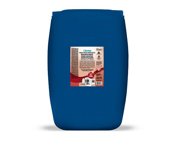 Desinfetante Roupas Hospitalares Ácido Peracético Nixx Prof Peracetic 30L - Renko
