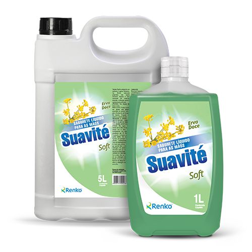 Sabonete Liquido Cremoso Para as Mãos Suavité Erva Doce 1L  - Renko