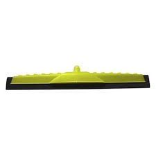 Rodo Plástico 50cm Com Cabo Madeira 1,30 Amarelo - Sanches