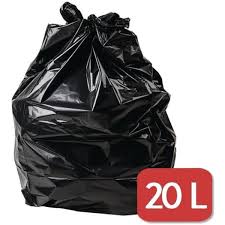 Saco Lixo 20L Preto