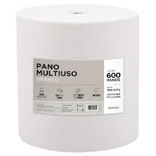 Pano Multiuso Branco 600 panos - Bettanin